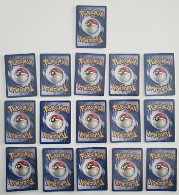 1999 Pokemon Full BASE SET COMPLETE 1-102 RARE NM Great Condition