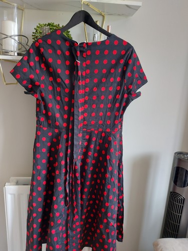 Joe Browns Damen freches gepunktetes Kleid UK 14 brandneu - Bild 2 von 9