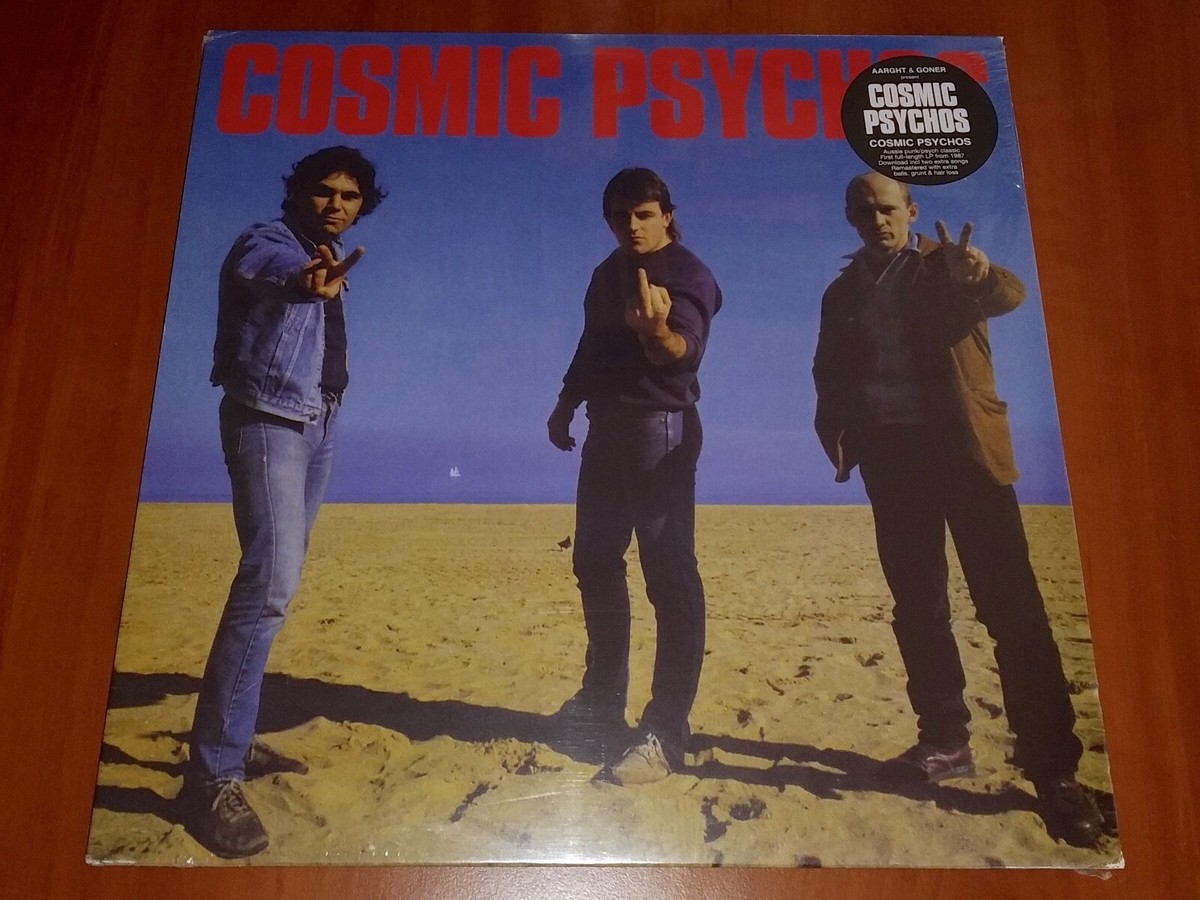 COSMIC PSYCHOS 2x LP Lot FIRST ALBUM & GO TO THE HACK *REMASTERED