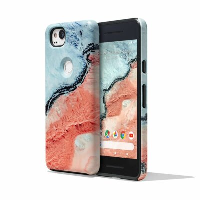 Original/Original Google Pixel 2 XL Earth Live 'River' Hülle NEU (GA00182)