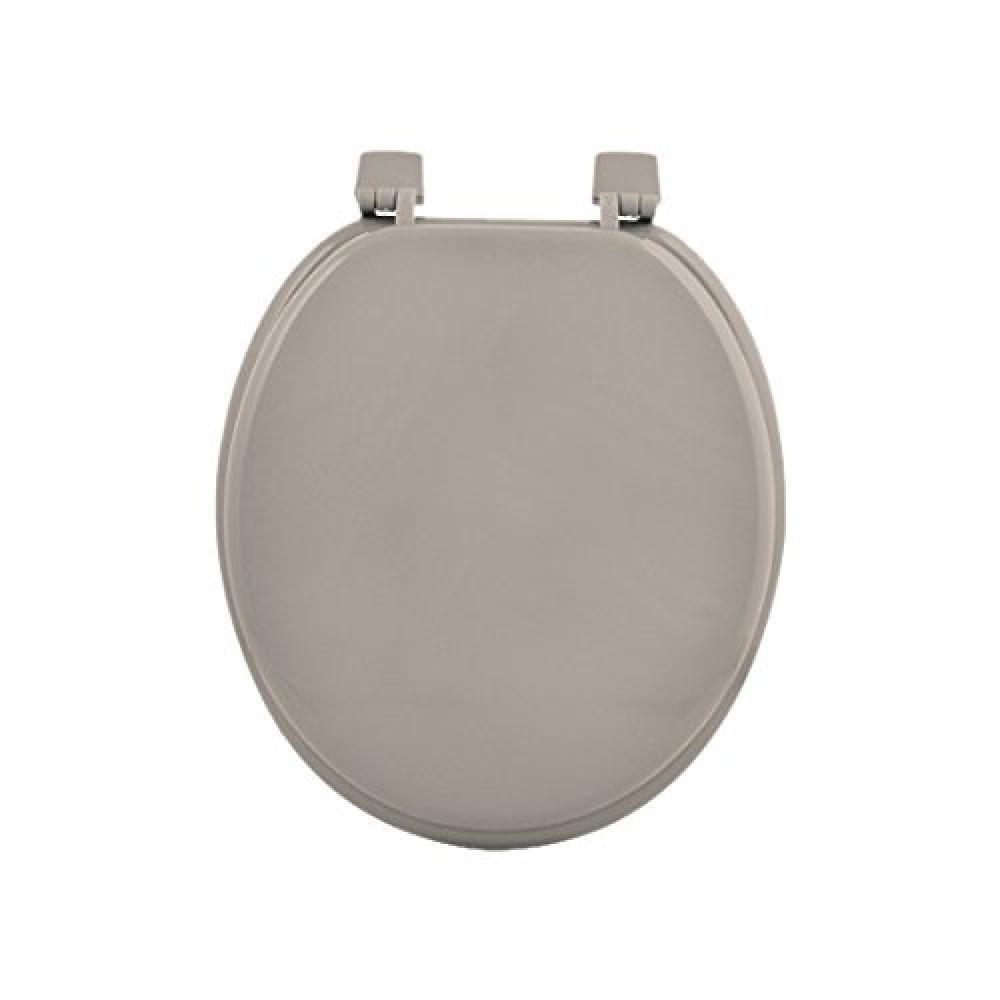 (TG. 47 x 37.7 x 7 cm) Interni Morbidezza 6STO085TA MDF Toilet Seat Taupe 47 x 3