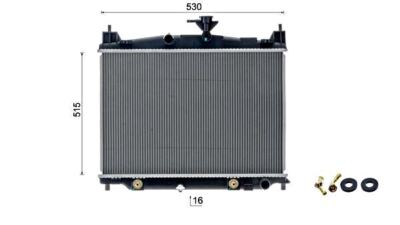 MAHLE Radiator For MAZDA 2 07-15 ZJ3915200A | eBay