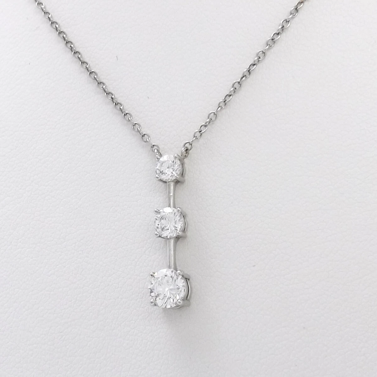 Past present future necklace white gold deals