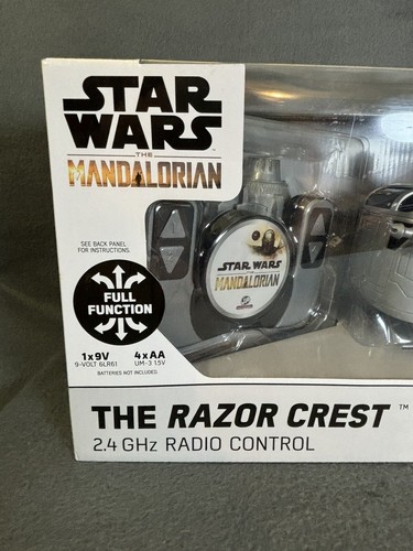 Star Wars The Mandalorian Remote Control Razor Crest Disney Toy Radio Control - Picture 2 of 13