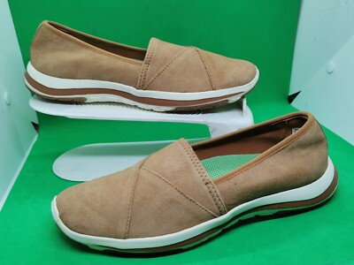 L.L BEAN  mens size 7.5 shoes brown leather slip on comfort loafers RN 71341 L.L. BEAN men main image 3