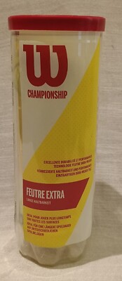 Wilson Chamionship Tennis Balls Extra Duty 3 , 3 Balls (Read description)