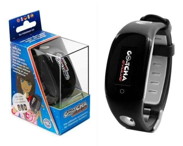 Datel Go Tcha Evolve Led Touch Wristband Watch For Pokemon Go Black Grey For Sale Online Ebay