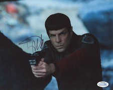 Zachary Quinto Star Trek Autographed Signed 8x10 Photo ACOA 2020-6