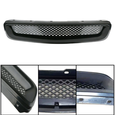 Ej JDM Style Front Bumper Hood Mesh Grille ABS For Honda For Civic CX