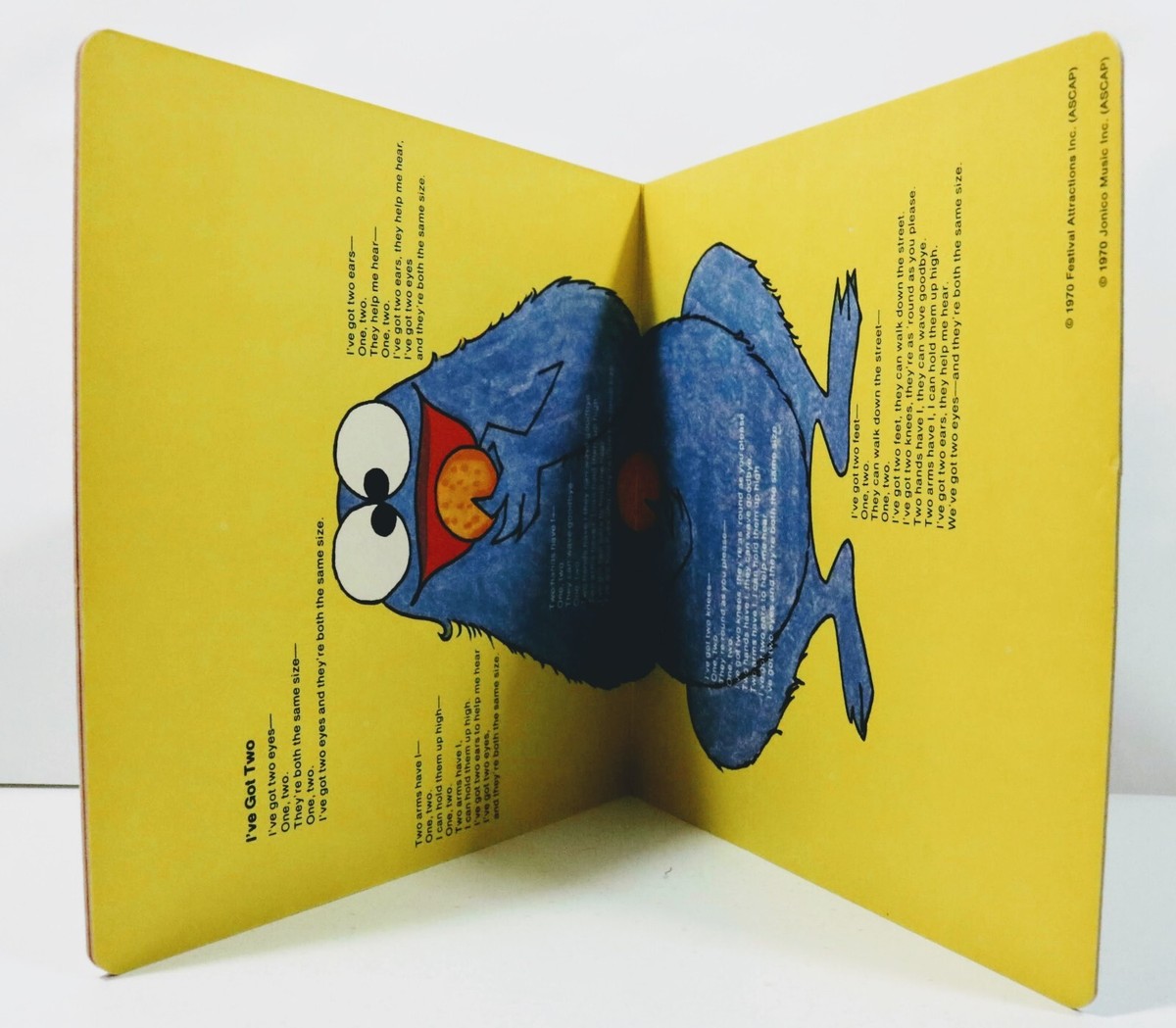 Vintage Book Sesame Street Numbers 1970 | eBay