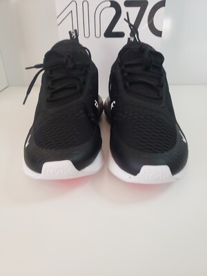 Nike Air Max 270 Black White Orange AH8050-002 Men's 11.5 NWB | eBay