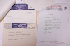 1940 Lamson Goodnow H B Rouse Co Chicago Postal Telegraphs Letter Ephemera P558J
