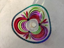 vintage MURANO Glas Schale 70er Schmuckschale Teelicht Ringschale