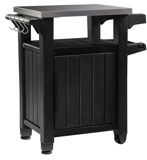 Keter 70x54x90cm Grill-Beistelltisch - Graphit (6130EC) online  