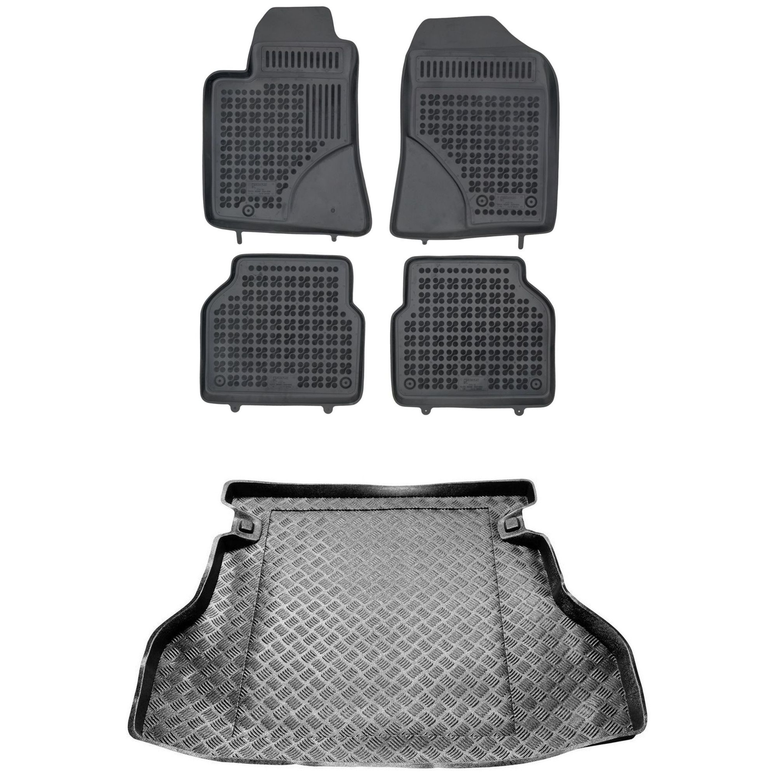 Tapis de coffre en PE haute densité et tapis de sol Toyota Avensis