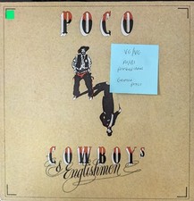 Poco Cowboys & Englishmen Vinyl Record LP VG/VG MCA5288 1982