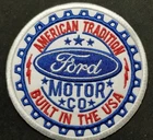 The American Tradition Ford Motor Company Embroidered Patch approx 3.5"