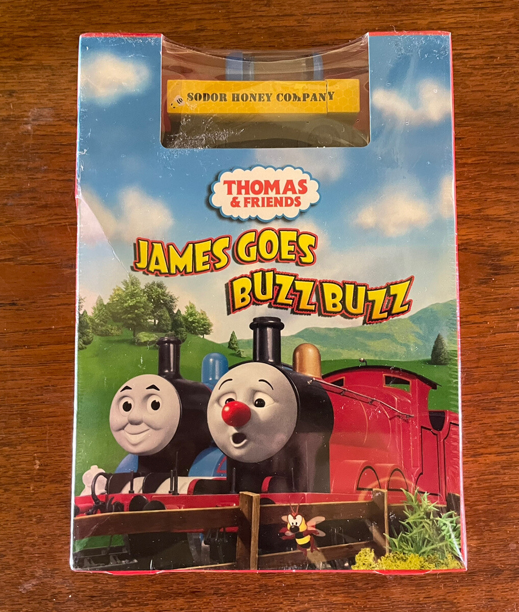 Thomas Train Wooden Honey Barrel Car with DVD - Learning Curve Brand New  -image