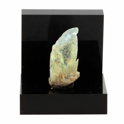 Grüner Fluorit. 25,4 ct. Massif des Aravis, Haute-Savoie, Frankreich. Selten.