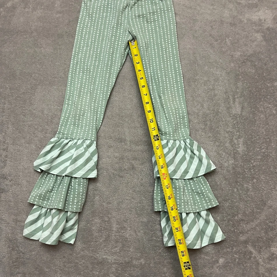 Pantalón Matilda Jane Volantes Verde Lunares Talla 10 Foto 4 de 4