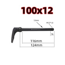 Thru Axle Lever For BMC CUBE Bike Replacement 1 X 100/142/148x12mm 40-80g