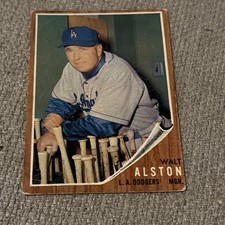 1962 Topps Walter Alston #217