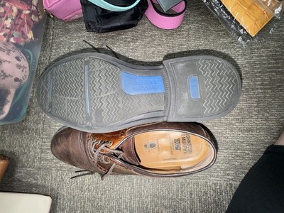 Johnston & Murphy XC4 Hollis Cap-Toe Oxford Brown Leather Waterproof Shoes
