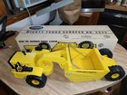 VINTAGE PRESS STEEL MIGTHY TONKA CONSTRUCTION SCRAPER #3935 HIGH GRADE WITH BOX