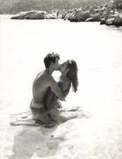 DANIELE GAUBERT HORST BUCHHOLZ photo argentique originale d'epoque cinema '69