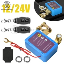 Remote Battery Disconnect Switch 12V 240A Battery Kill Switch for Auto RV ATV