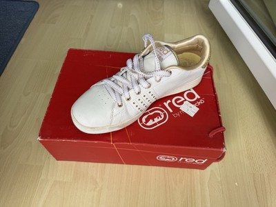 Ecko red Schuhe Sneakers Weiß Gold Strass Glitzer 40 Turnschuhe Hallenschuhe