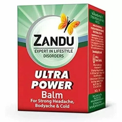 20 X Zandu Ultra Power Balsam Kopfschmerzen Körper Muskelschmerzen...