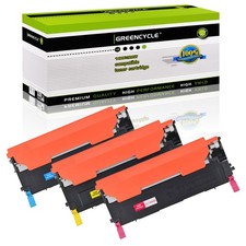 3x C/M/Y CLT-406S 406S Toners for Samsung SL-C410 C412W C413w C460W C460FW C463W