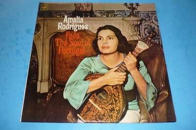 AMALIA RODRIGUES - ''FADO THE SOUL OF PORTUGAL'' - RARE RECORD ALBUM LP - 1A/1A