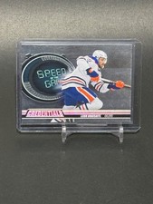 2023-24 Upper Deck Credentials #SG3 Leon Draisaitl Speed of the Game Silver