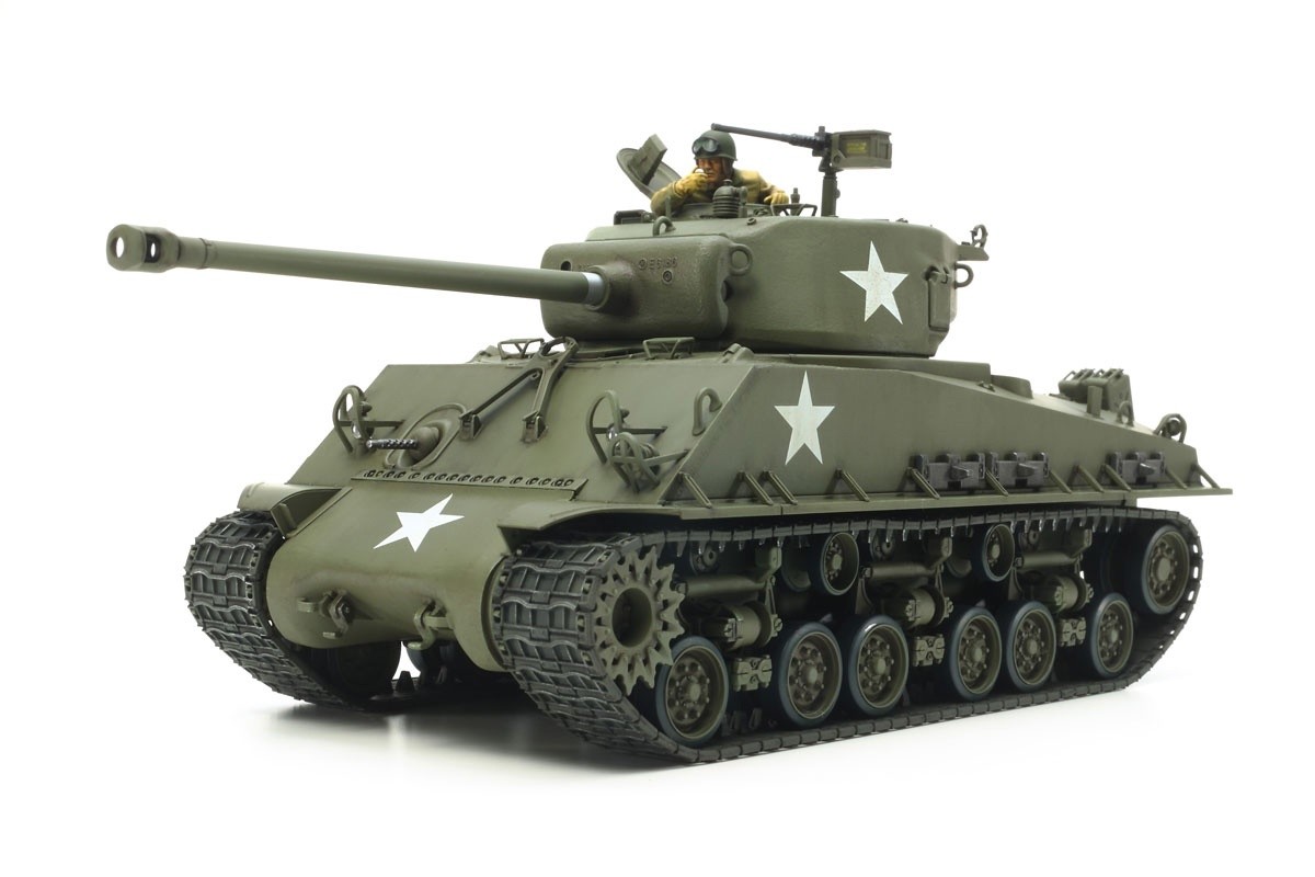 Tamiya 1:35 U.S. Medium Tank M4A3E8 Sherman Easy 8 Plastic Model Kit