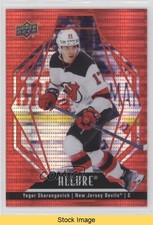 2022-23 Upper Deck Allure Red Rainbow Yegor Sharangovich #53 READ z6b