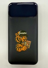 10000mAh Power Bank Portable Charger Built In Cables Digital Display Fast Charge