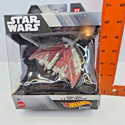 Star Wars Ahsoka Tano's T-6 Jedi Shuttle Hot Wheels Starships Select Mattel Toy