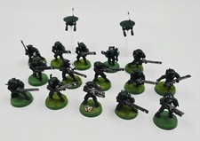 Tau Fire Warriors and Drones Warhammer Tau Empire 40K Painted