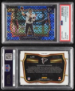 2022 Select Field Level Blue Prizm /49 Desmond Ridder PSA 10 GEM MT Rookie RC