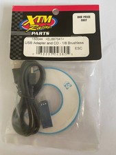 XTM RACING XTM150044 USB ADAPTER AND CD 1/8 BRUSHLESS [EL667041] RC SPARES