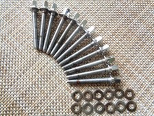 2004 PACIFIC FX SERIES or PDP by DW 12 RACK TOM DRUM T-RODS  12 WASHERS GOOD