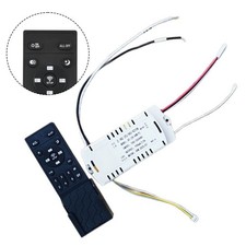 Invisible Fan Light Remote Control with 6 Speed Settings and DC Inverter