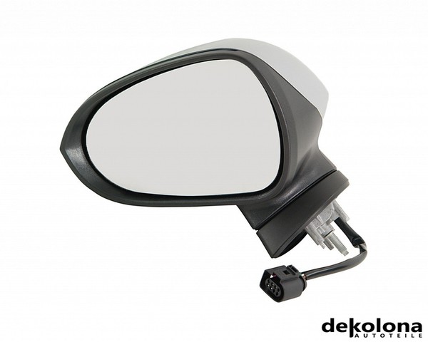 AußEnspiegel FüR Seat Leon Elektrisch Beheizt Chrom Links 05-13-image
