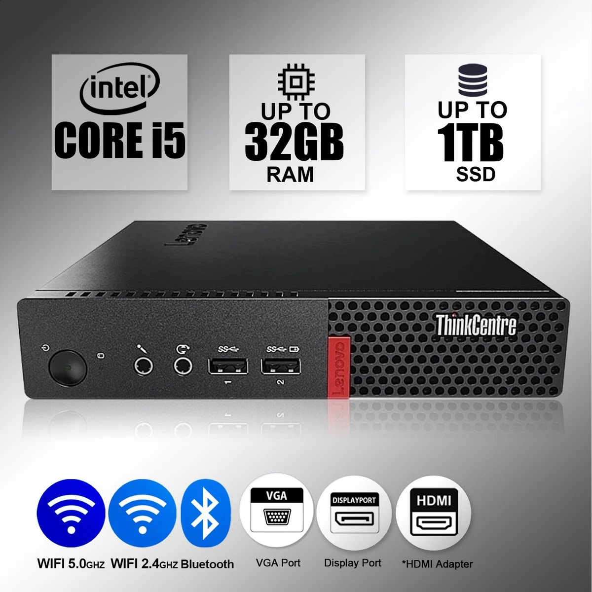 Mini Desktop Intel Core i5 6th Gen. PC Desktops & All-In-One