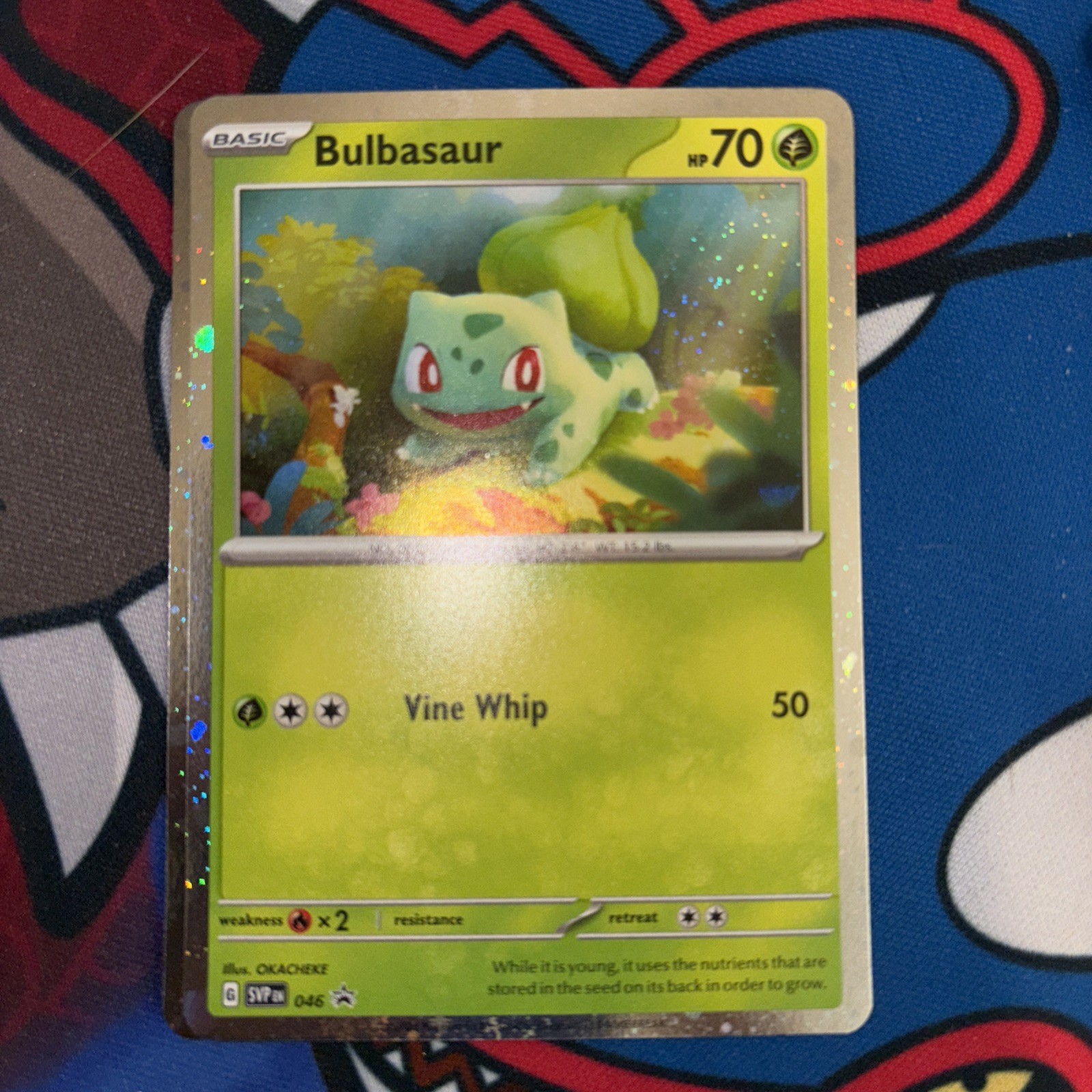 Pokémon TCG Scarlet & Violet Black Star Promos Bulbasaur #46 SVP Holo NM