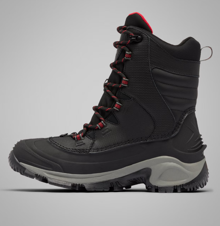 's Bugaboot Iii Boot, Black, Bright Red