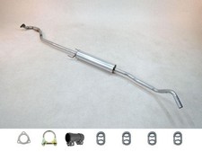 Mitteltopf NEU für Opel Corsa C +Tigra TwinTop 1.7DTI 1.8 Auspuff+Anbaut