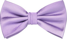 Mens Solid Color Adjustable Pre-tied Bow Tie for Men Party Wedding